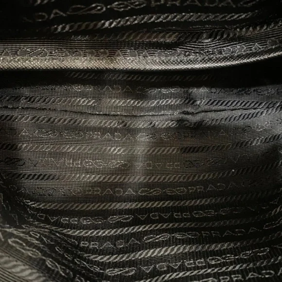 Authentic Pre-Owned Prada Vela Shoulder Bag Nylon Nero - Picture 7 of 16